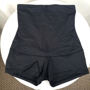 Flexees by Maidenform Black Shapewear Compression Abdominal Shorts Sz XL